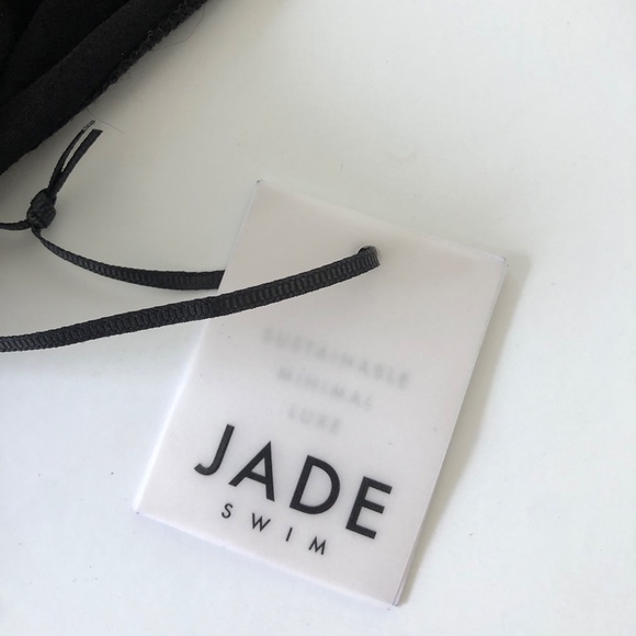 Jade Swim NWT, Black one-shoulder cutout maxi dress S - Picture 9 of 11